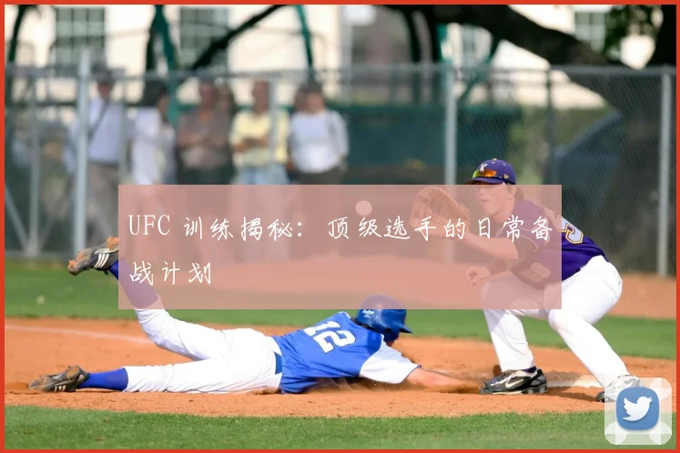 UFC 训练揭秘:顶级选手的日常备战计划